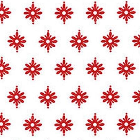 Pillow and Maxfield - Firefly Gypsy Bandana - DC-4610-Peppermint - White on Peppermint Red - Michael Miller