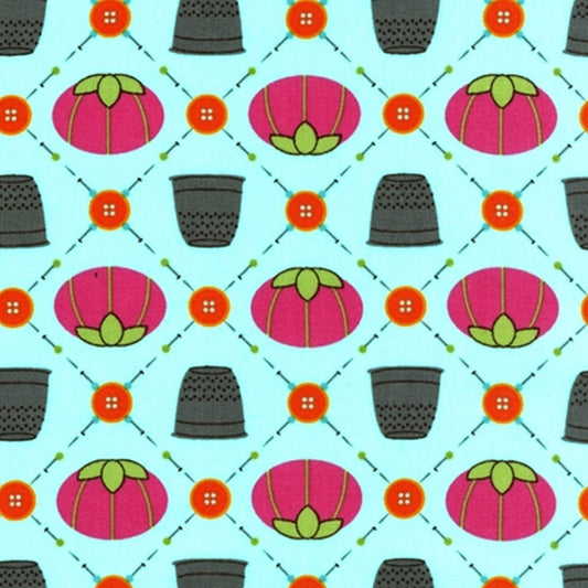 AXM-12804-2388 FQ - Tomato Pin Cushion and Thimble - BLT-G122