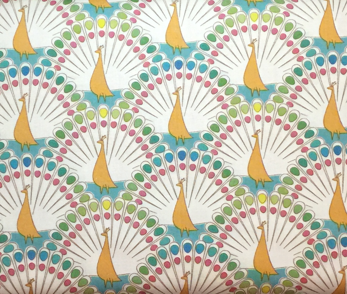 Peacocks A-35814-T - Frippery Collection by Thomas  Knauer - Andover Fabrics - YardageALaCarte