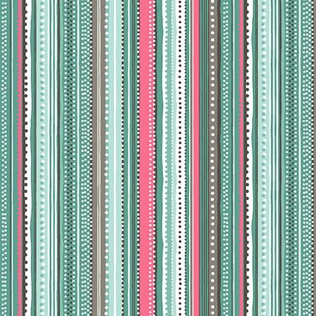 Cats - Stripes - The Henley Studio - TP-1313-T4 - Multicolored - Makower UK