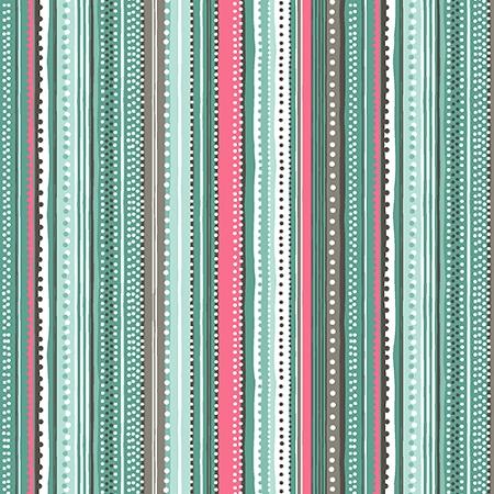 Cats - Stripes - The Henley Studio - TP-1313-T4 - Multicolored - Makower UK