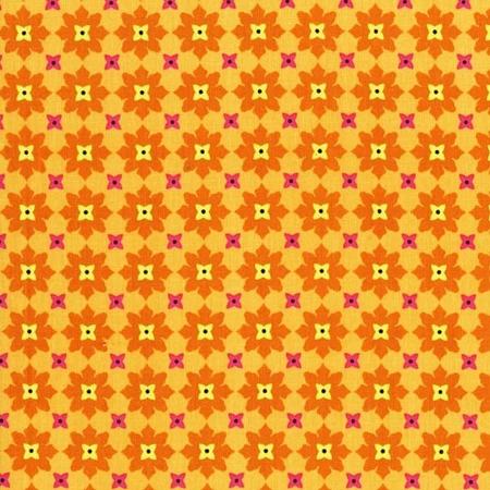 DC3897-Orange FQ - Tiny Flowers