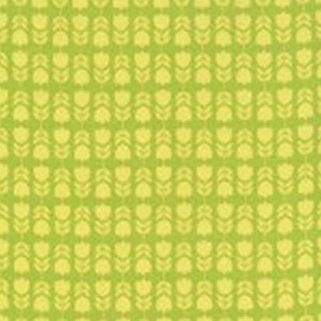 Mini Tulips - Heaven & Helsinki Collection by Patty Young - DC5589-Citron - Michael Miller