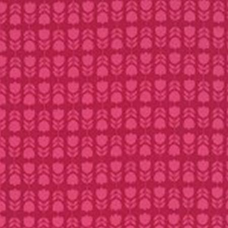 Mini Tulips - Heaven & Helsinki Collection by Patty Young - DC5589-Fuchsia - Michael Miller