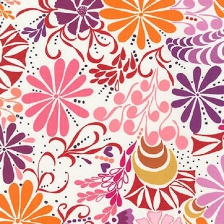 Ashton Road - Extract - Flowers - AVW-14839-326 - Multicolored - Robert Kaufman