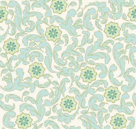 C-2801-Teal FQ - Damask