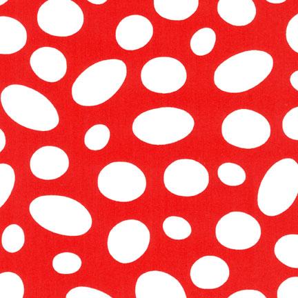 Dr. Seuss - Celebrate Seuss 2 - Eggs - ADE-10791-3-Red - White On Red - Robert Kaufman