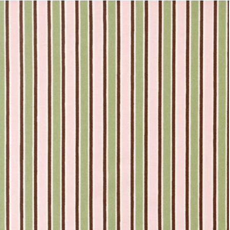 Stripes - BKT-8924-10-Pink - Multicolored - Green - Brown on Pink - Pimatex Basics