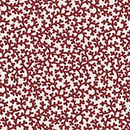 Coral Vines - Weekend Clubhouse - SG5223-REDX - Red - White - Michael Miller